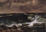 Gustave Courbet The Wave USA oil painting artist